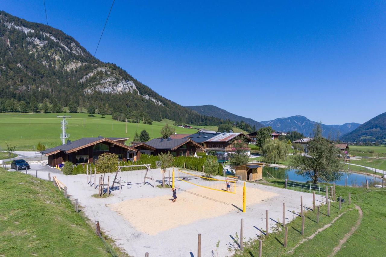 Narzenhof Wellness Chalets, Familien & Luxus Apartments Am Bauernhof St. Johann in Tirol Eksteriør billede